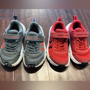 Under Armour Kids' Sneakers - 2 Pairs - Assert 10 style size Little Kid Size 11